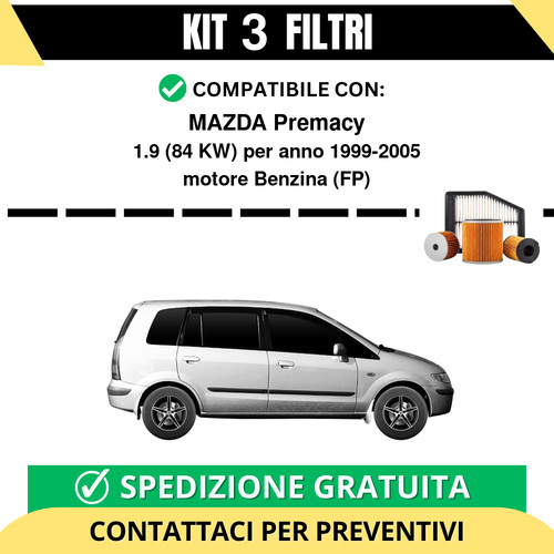 Kit filtri tagliando per - filtri,
