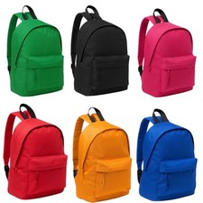 zaino unisex tinta unita zainetto sportivo per il mare scuola trekking palestra