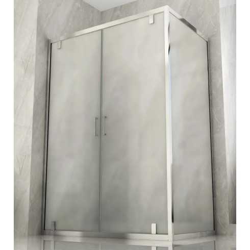 Box doccia angolare lati - doccia,