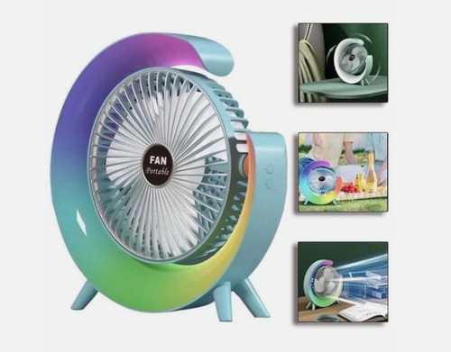 Ventilatore tavolo con luce - ventilatore,