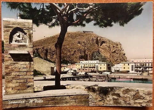 Terracina il porto - (latina).,