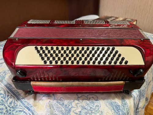 Fisarmonica scandalli rossa - scandalli,