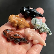 5pcs natural Mixed carved