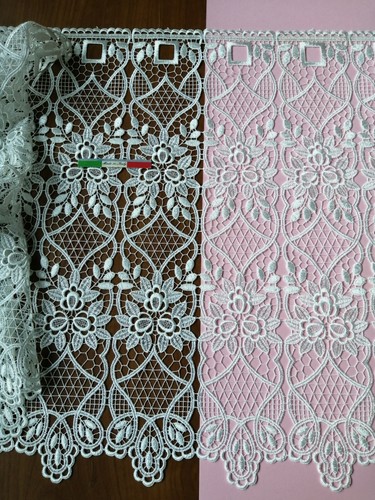 Tendina vetro macramè - in,