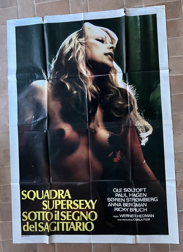 Manifesto poster hard sexy - 4f,
