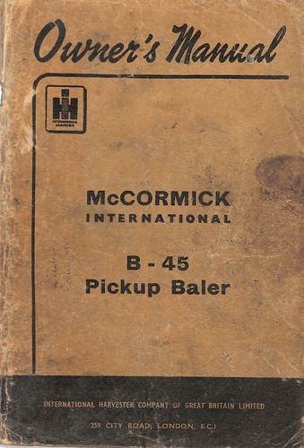 Mccormick international 45 - mccormick, b-45