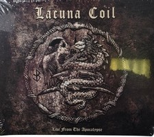 Lacuna Coil Live From The Apocalypse CD Album 2021 DVD Century Media in Digiak