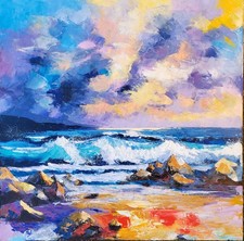 Tableau HUILE 40x40 NOLAC -