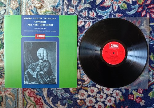 Vinile telemann concerti - vinile, 33