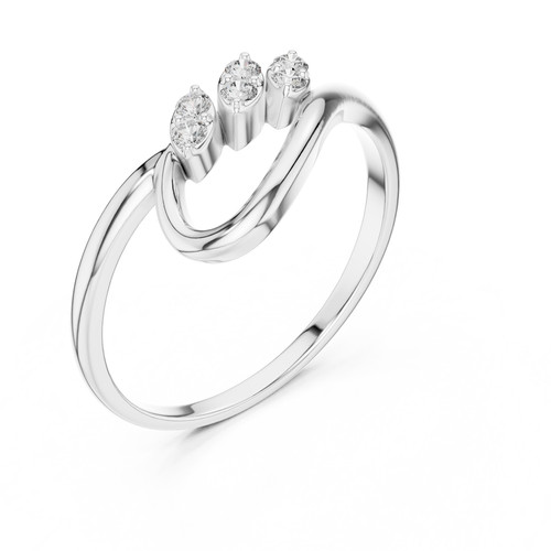Anello con diamanti - , di