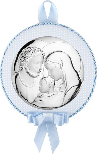 Medaglione sopraculla celeste - medaglione,