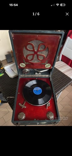 Grammofono valigetta - a,