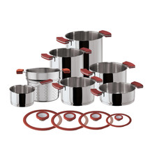 Sambonet O' Clock Red 19 Piece