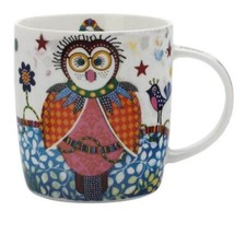 maxwell & williams mug 370 ml porcellana decoro gufo