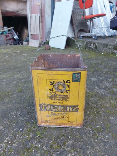 Lattina latta vintage bidone - latta,
