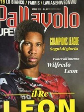 Pallavolo-Supervolley 2019 4 .Wilfredo Leon,Danilo Callegari,Davide Mazzanti