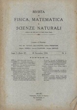 Rivista di fisica, matematica
