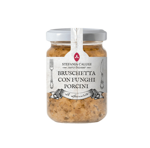 Bruschetta con funghi porcini - con,