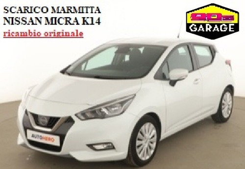 Scarico nissan micra k14 5 - nissan,