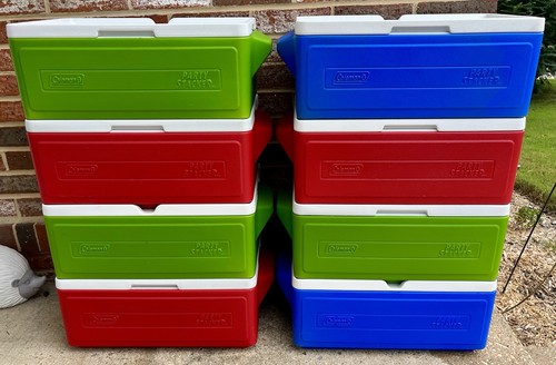Coleman party stacker cooler - party,