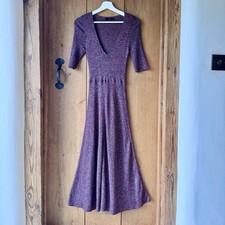 Abito midi Zara viola