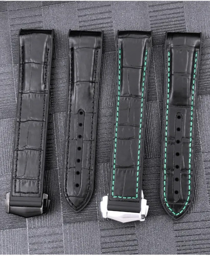 Cinturino orologio pelle gomma