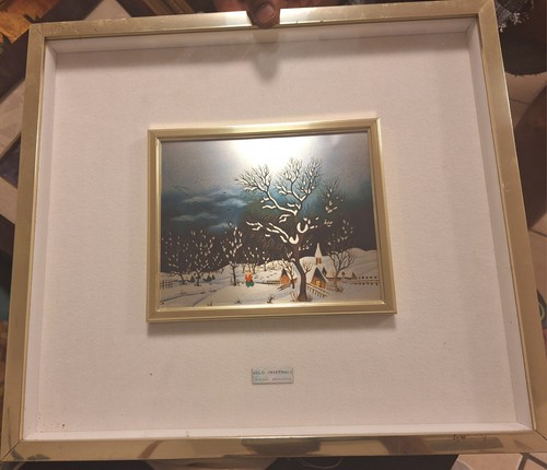 Litografia naif lamina - naif, su