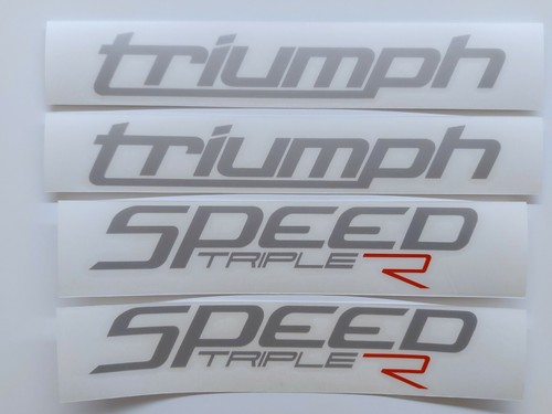 Adesivi triumph speed triple - triple, r