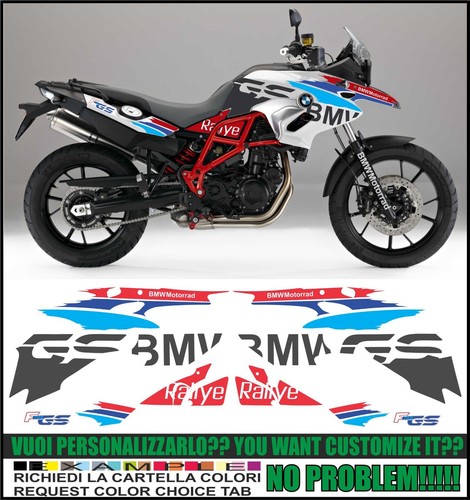 Adesivi f700 rallye kit - f700, gs