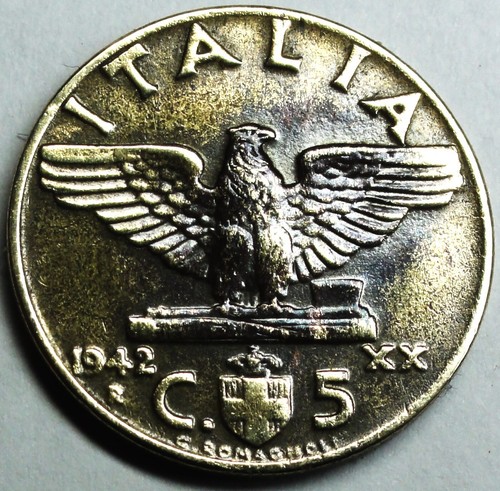 Italia centesimi 1942 - 5,