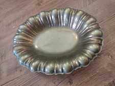 Vassoio Centrotavola argentato  ottone / argento Lavorato, Porta caramelle 