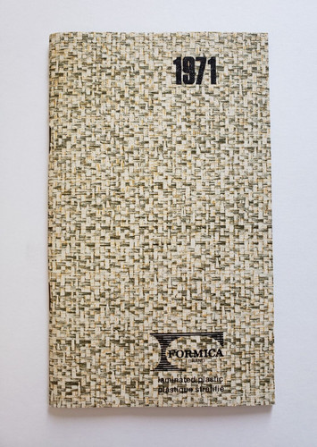 Pocket calendar 1971 - 1971, formica