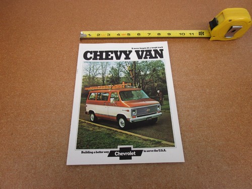 Brochure vendita chevrolet van - brochure,
