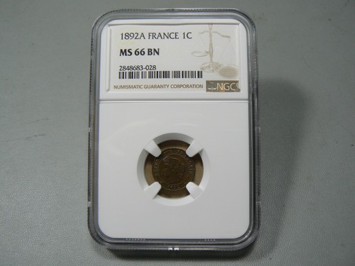 Francia 1892 centesimo ngc - 1,