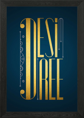 Desiree tipografia disegnata - desiree.,