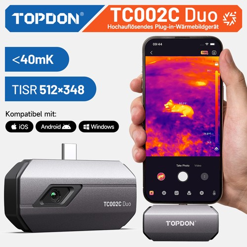 Topdon tc002c duo termocamera - topdon,