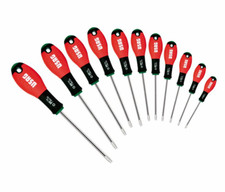 Serie di 11 giraviti con