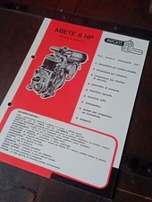 MOTORE DUCATI MECCANICA ABETE ENGINE MOTOREN AGRICOLTURA EDILI NAUTICA 