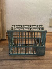 ? Piccola Gabbia uccellini vintage fatta a mano legno design arredo casa design