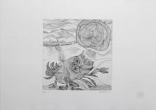 BECHERONI ELVIO ACQUAFORTE DATATA 1973.