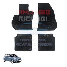 SET TAPPETINI 4 PEZZI IN GOMMA