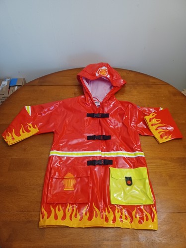 Costume impermeabile pompiere - costume/impermeabile,