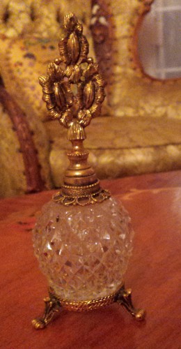 Rare vintage glass perfume - rare,