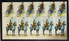 Soldatini di carta: Esercito Italiano - Motociclisti/Cavalleria