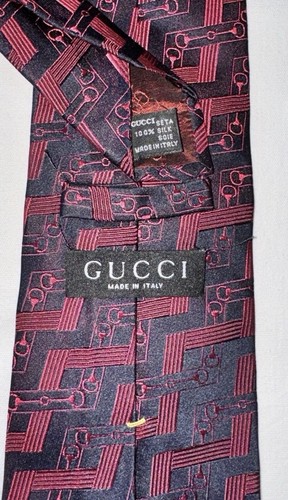 Cravatta gucci 100 seta - gucci, 100%