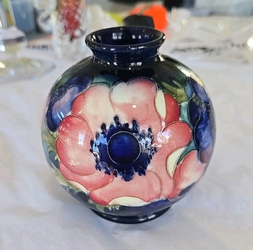 Vaso anemone moorcroft vintage - vaso,