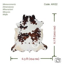 Tappeto in pelle di mucca