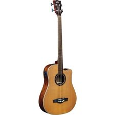 Basso elettrico acustico Eko MIA B400CE selezionato Solid Cedar Top nuovo