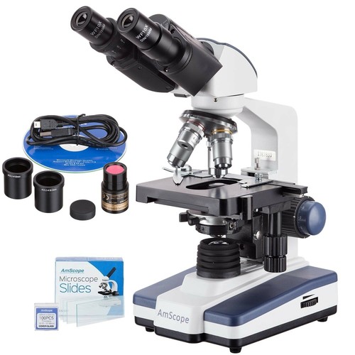 Amscope 40x 2500x binocolo - amscope,