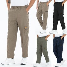 Pantaloni cargo uomo pantaloni termici elasticizzati pantaloni da lavoro invernali cargo foderati